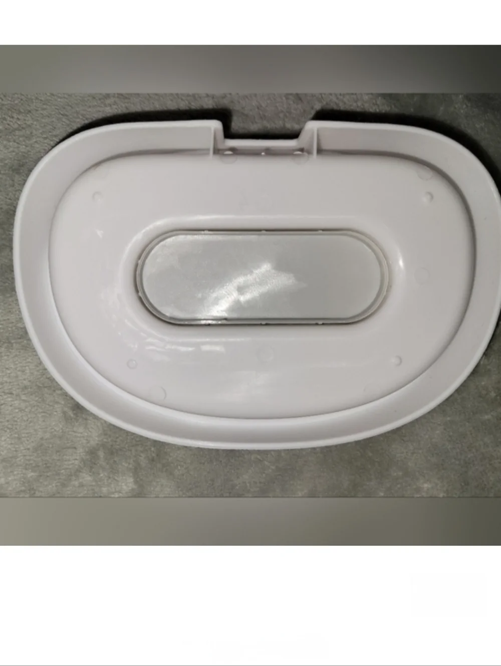 Spa Luxe Cat Soap Dish White Plastic Cat Ear Design Counter Top/ Wall Mount NEW